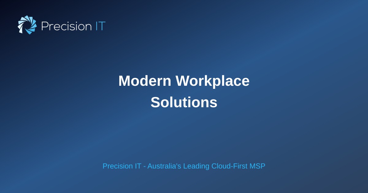 Modern Workplace Services Microsoft 365, Teams & Azure Virtual